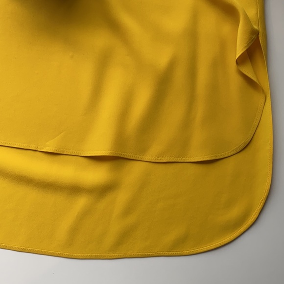 BCBGMAXAZRIA "EMMALISE" LONG SLEEVE SILK SHIRT - Picture 6 of 6